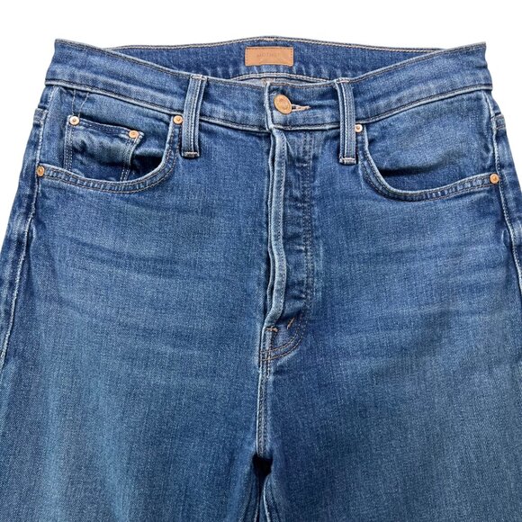 Mother The Tripper Ankle Fray Jeans in Nature Touch Base Size 27 - Picture 4 of 12